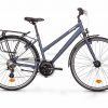 B’twin Elops Hoprider 100 Long Distance Low Frame Alloy Ladies City Bike