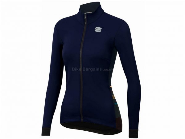 Sportful Neo Ladies Softshell Jacket L,XL, Blue, Red, Ladies, Long Sleeve, Polyester, Elastane