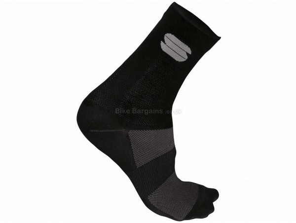 Sportful Ride 15 Socks S, Black, Blue, Red, White, Men's, Polyester, Elastane
