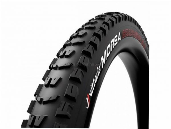 Vittoria Morsa Enduro TLR G2.0 Folding MTB Tyre 27.5", 2.6", Black, Folding, 1.08kg, Rubber, Kevlar