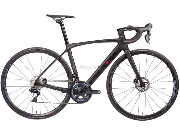 De Rosa Idol Ultegra Di2 Carbon Road Bike 2021 52cm (ex display), Black, Carbon Frame, 22 Speed, Ultegra, 700c Wheels, Disc Brakes, Double Chainring