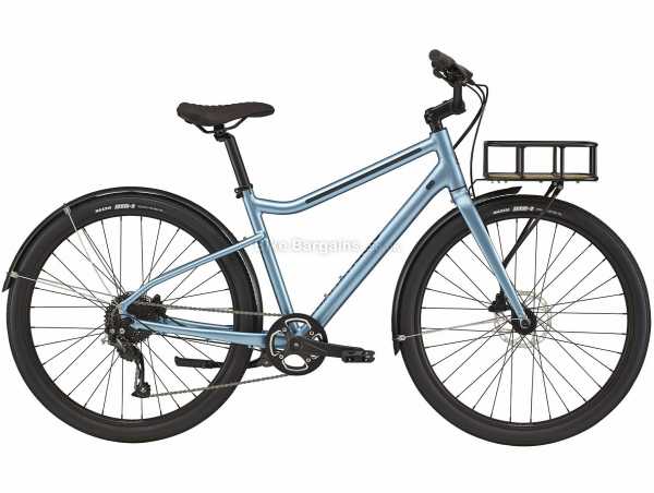 Cannondale Treadwell Eq Urban Cruiser Alloy City Bike 2021 S, Blue, Alloy Frame, Altus 9 Speed, 650c Wheels, Disc Brakes, 13.9kg