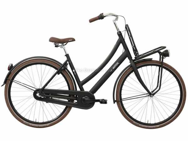Van Tuyl Porter RN3 Extra Ladies Alloy City Bike 2020 55cm, Black, Alloy Frame, Nexus 3 Speed, Caliper Brakes, 700c Wheels, Single Chainring, 21kg