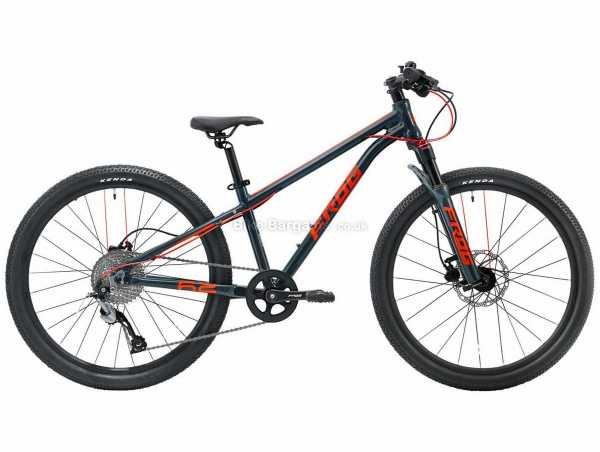 Frog MTB 62 Alloy Kids Bike M, Black, Blue, Alloy Hardtail Frame, Acera 9 Speed Groupset, 24" Wheels, Disc Brakes, Single Chainring, 11.3kg