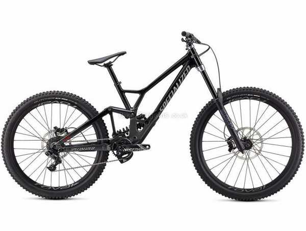 Specialized Demo Expert DH Alloy Full Suspension Mountain Bike 2021 S, Black, Grey, Alloy Full Suspension Frame, 27.5" and 29" Wheels, GX 7 Speed Groupset, Disc Brakes, Single Chainring