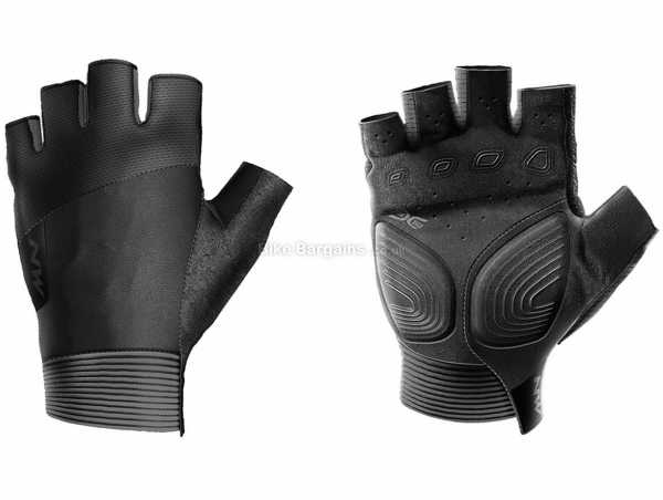 Northwave Extreme Mitts XXL, Black, Red, Yellow, Gel, Elastane & Polyester Construction