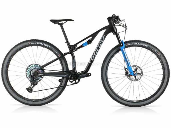 Wilier URTA SLR XX1 Carbon Full Suspension Mountain Bike 2021 XL, Black, Blue, Carbon Frame, 29" Wheels, Eagle XX1 12 Speed, Single Chainring, Disc Brakes