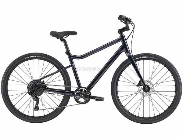 Cannondale Treadwell 2 Urban Cruiser Alloy City Bike 2020 L, Pink, Blue, Alloy Frame, 27.5" Wheels, Microshift 9 Speed Groupset, Disc Brakes, Single Chainring
