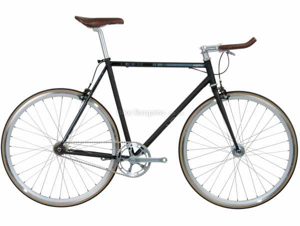 Orro FE Single Speed Steel Urban City Bike 2022 S,M,L,XL, Black, Steel Frame, 700c Wheels, Single Speed Groupset, Caliper Brakes, Single Chainring