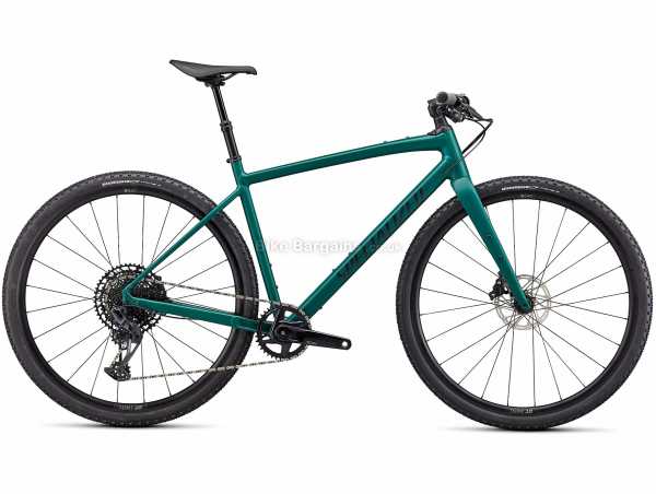 Specialized Diverge Expert E5 Evo Alloy Gravel Bike 2022 S, Green, Alloy Frame, 700c Wheels, GX Eagle 12 Speed Groupset, Disc Brakes, Single Chainring