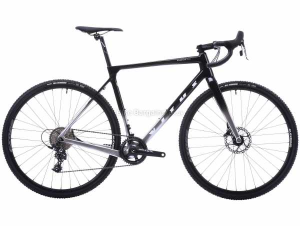 Vitus Energie EVO C Apex Carbon Cyclocross Bike 2022 XL, Grey, Black, Carbon Frame, 700c Wheels, 11 Speed Apex Groupset, Disc Brakes, Single Chainring, 8.7kg