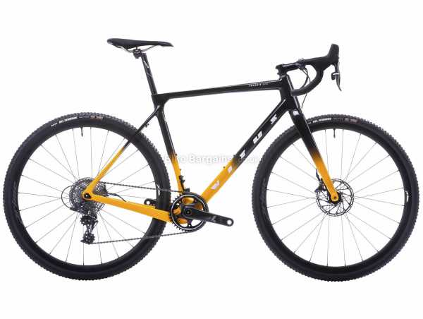 Vitus Energie EVO CRS Force Carbon Cyclocross Bike 2022 XL, Orange, Black, Carbon Frame, 700c Wheels, 11 Speed Force Groupset, Disc Brakes, Single Chainring, 8.1kg
