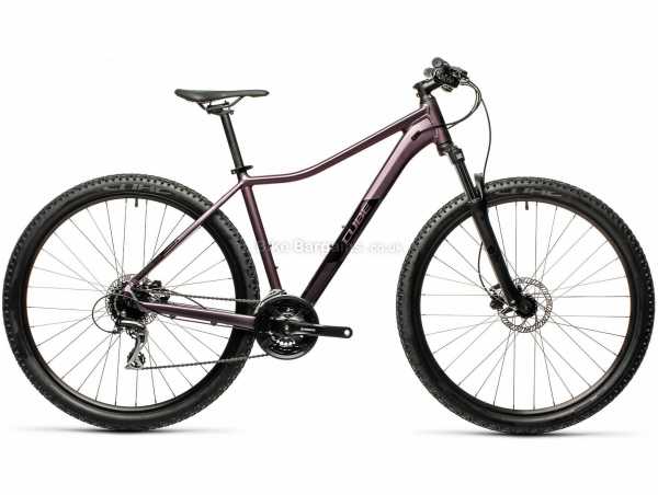 Cube Access WS EAZ 27.5 Ladies Alloy Hardtail Mountain Bike 2021 16", Purple, Black, Alloy Hardtail Frame, 27.5" Wheels, Altus 24 Speed Groupset, Disc, Triple Chainring, 14.5kg
