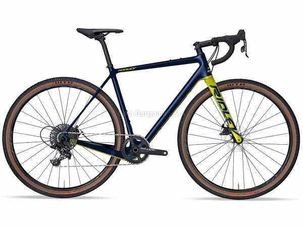 Ridley Kanzo C GRX600 Carbon Adventure Gravel Bike 2022 S,M,L,XL, Blue, Yellow, Carbon Frame, 700c Wheels, GRX 11 Speed Groupset, Disc, Single Chainring