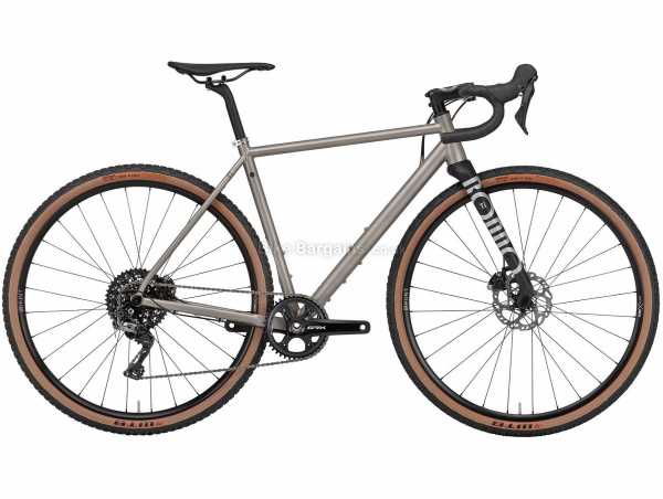 Rondo Ruut TI Titanium Gravel Bike 2021 M, Silver, Black, Titanium Frame, 700c Wheels, GRX 11 Speed Groupset, Disc, Single Chainring, 9.67kg