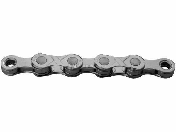 KMC E10 EPT 10 Speed Chain 10 Speed chain with 122 or 136 Links, for Road & MTB, weighing 285g, Silver