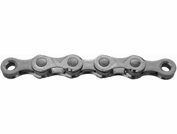KMC E11 EPT 11 Speed Chain 11 Speed chain with 122 Links, for Road & MTB, weighing 278g, Silver
