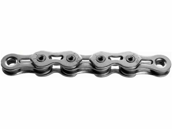 KMC K1SL Single Speed Chain Single Speed chain with 100 Links, for Road & BMX, weighing 349g, Silver