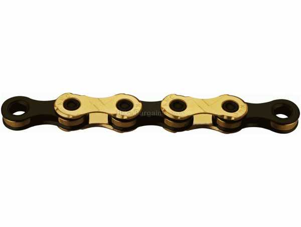 KMC X12 12 Speed Chain 12 Speed, 126 Links, weighs 268g, for Road & MTB, Gold, Silver, Black