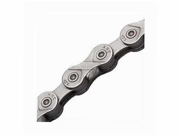 KMC X9-93 9 Speed Chain 9 Speed chain with 108 or 114 Links, for Road & MTB, weighing 277g, Silver