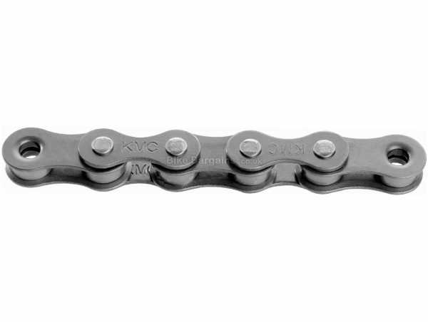 KMC Z1 EPT Single Speed Chain Single Speed chain with 112 or 128 Links, for Road & MTB, weighing 451g, Silver