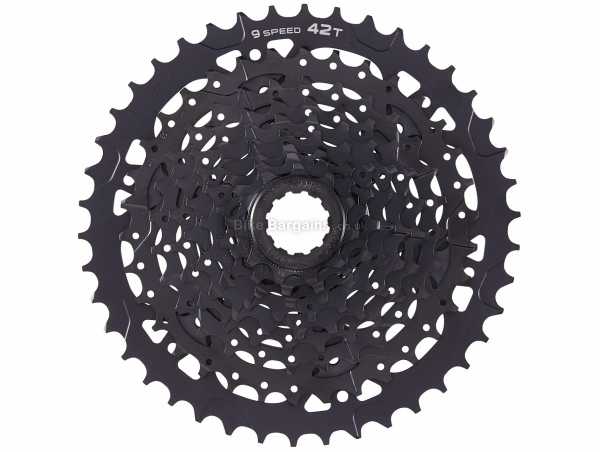 Microshift Advent H093A 9 Speed Cassette 9 Speed, weighs 440g, Steel & Alloy construction, Silver