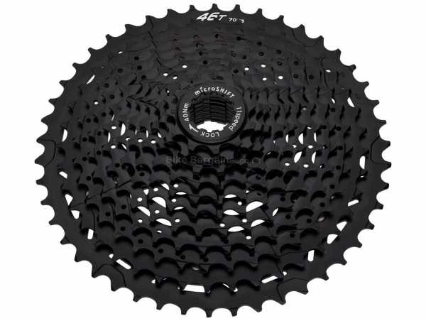 Microshift XLE H113 11 Speed Cassette 11 Speed, weighs 549g, Steel & Alloy construction, Black