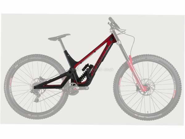 Norco Aurum HSP 27.5 Carbon Full Suspension MTB Frame 2019 L, Black, Red, Carbon Full Suspension Frame, Disc Brakes, for 27.5" wheels