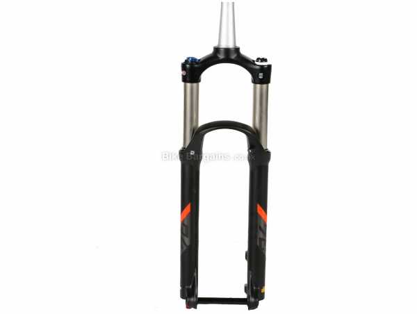 Suntour XCR34 27.5" Air Boost MTB Suspension Forks 27.5", 130mm, Black, Tapered, Alloy