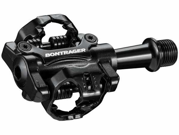 Bontrager Comp MTB Pedals 9/16" MTB Clipless Pedals, weighs 300g, Steel, Red, Black