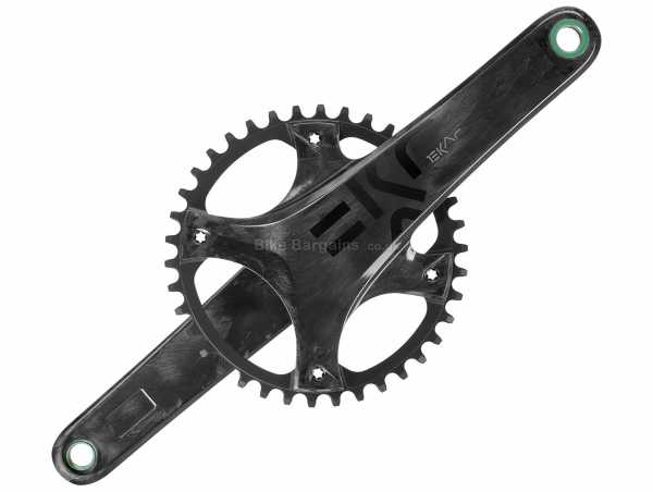 Campagnolo Ekar 13 Speed Single Chainset 13 Speed, Single Chainring, Carbon cranks, 165mm,170mm,172.5mm,175mm, weighs 615g, Black
