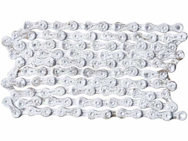 CeramicSpeed UFO Track Chain Single Speed, 110 links, weighs 248g, for Track riding, Silver