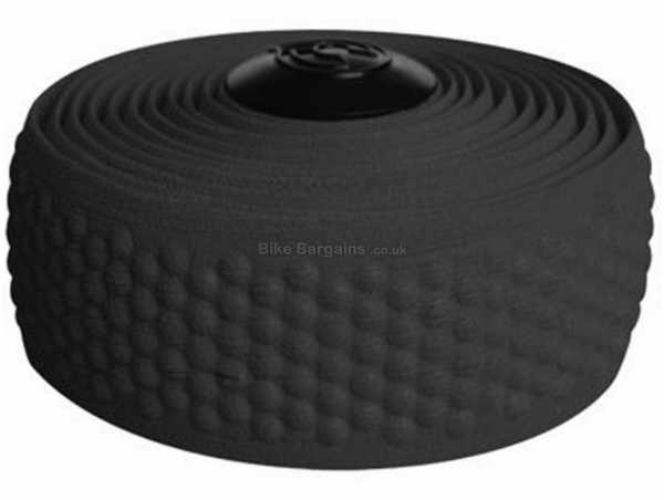 Cinelli Bubble Bar Tape weighs 77g, Black, made from Polyurethane