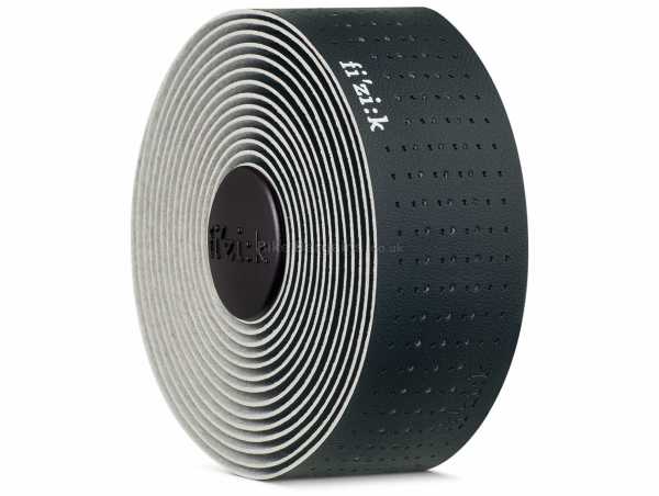 Fizik Tempo Microtex Classic Bar Tape 2mm, weighs 43g, Black, Blue, Green, Brown, Orange, Pink, Red, Silver, Turquoise, White, Yellow, made from Synthetic Leather & EVA