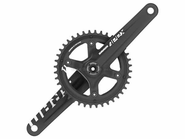 SRAM Apex 1 GXP 11 Speed Single Chainset 11 Speed, Single Chainring, Alloy cranks, 165mm,170mm,172.5mm,175mm, weighs 807g, Black