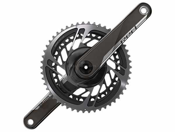 SRAM Red DUB 12 Speed Double Chainset 12 Speed, Double Chainring, Alloy cranks, 170mm,172.5mm,175mm, weighs 560g, Black, Grey
