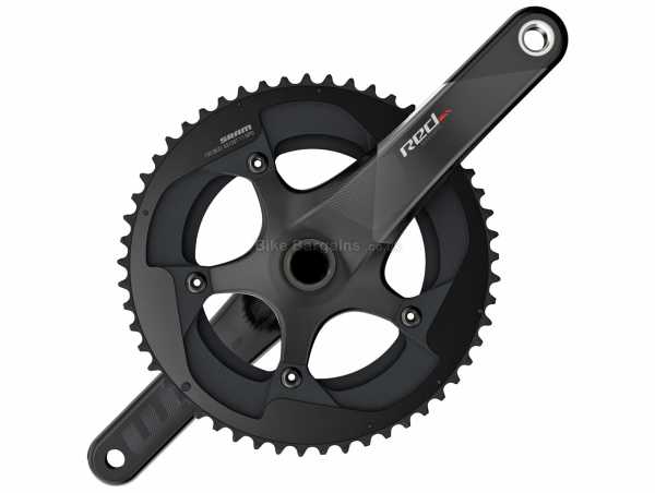 SRAM Red GXP 11 Speed Double Chainset 11 Speed, Double Chainring, Carbon cranks, 165mm,167.5mm,170mm,172.5mm,175mm, weighs 609g, Black