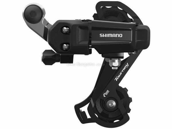 Shimano Tourney TY200 6 7 Speed Rear Derailleur Tourney 6 or 7 Speed Road & MTB Rear Mech, weighs 303g, Black