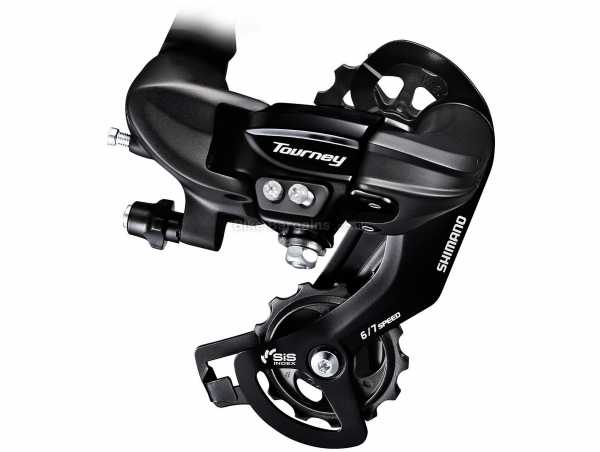 Shimano Tourney TY300 6 7 Speed Rear Derailleur Tourney 6 or 7 Speed Road & MTB Rear Mech, weighs 307g, Black