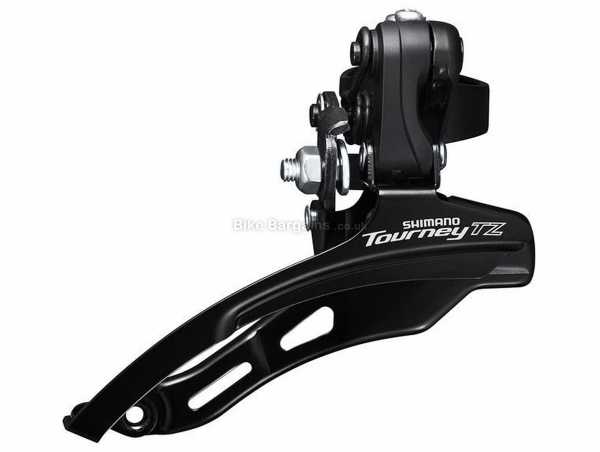 Shimano Tourney TZ500 6 Speed Front Derailleur Tourney 6 Speed MTB & Road Front Mech, Triple Chainring, weighs 200g, Black
