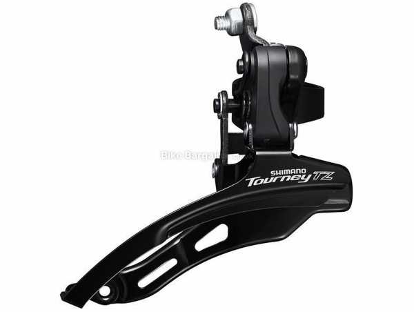 Shimano Tourney TZ510 6 Speed Front Derailleur Tourney 6 Speed MTB & Road Front Mech, Triple Chainring, weighs 205g, Black