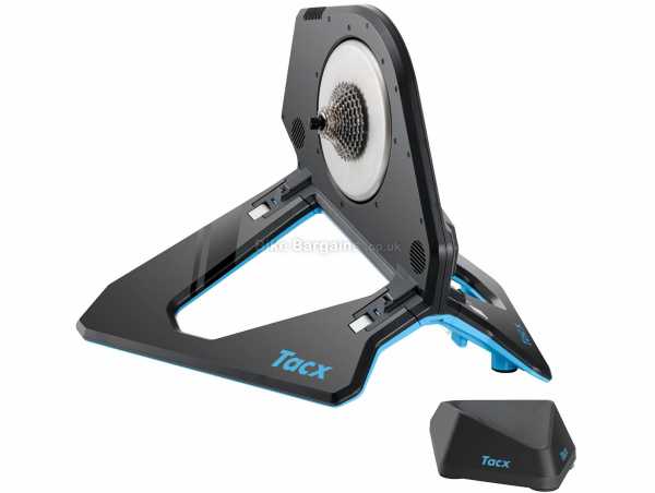 Tacx Neo 2T Smart Turbo Trainer 26" to 700c, weighs 21.5kg, Alloy, Steel, Black, Blue, Silver