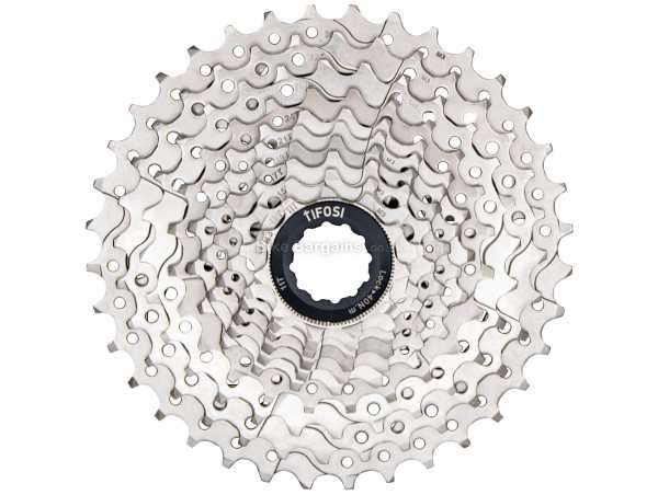 Tifosi HG 10 Speed Cassette 10 Speed Cassette, Silver, weighs 400g, Silver, made from Steel