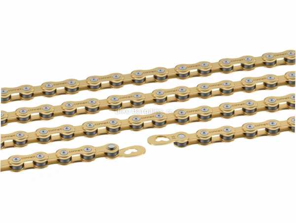 Wippermann 11SG 11 Speed Chain 11 Speed, 118 links, weighs 270g, Gold
