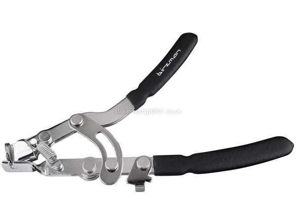 Birzman Cable Pliers 200mm, Black, Silver, weighs 194g, made from Steel with PVC handle