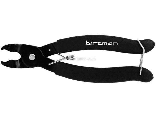 Birzman Chain Link Removing Pliers Black, weighs 145g, made from Steel with Rubber handle