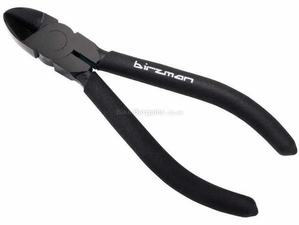 Birzman Diagonal Pliers 150mm, Black, Silver, weighs 200g, made from Steel with PVC handle