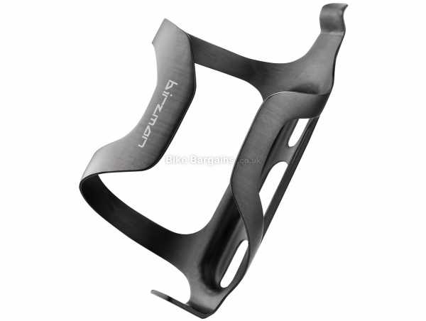 Birzman Uncage Carbon Bottle Cage weighs 22g, made from carbon, Black