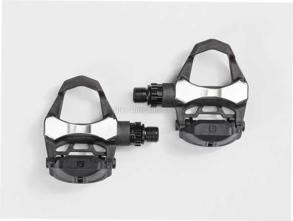 Bontrager Elite Road Pedals Bontrager Road Clipless Pedals, 9/16" axle, weighs 252g, made from Resin & Steel, Black, Silver