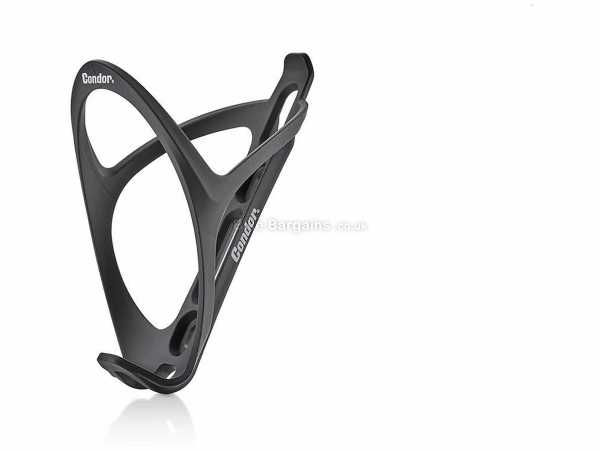 Condor Strada Bottle Cage weighs 41g, made from fibreglass, Black